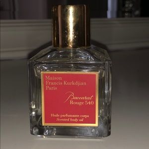 Baccarat Rouge 540 Body Oil Spray